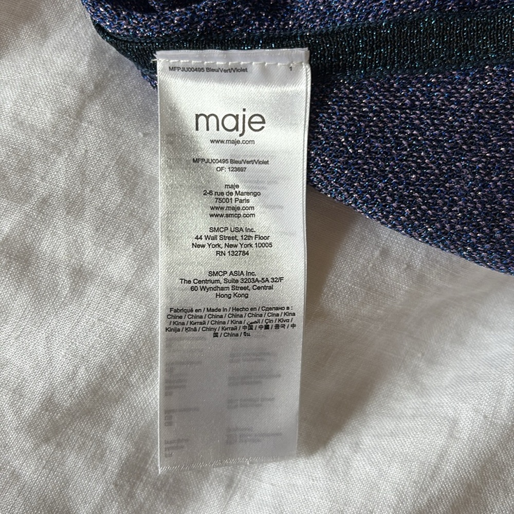 Maje Knit Mini Skirt (Size 34) - Picture 5 of 7